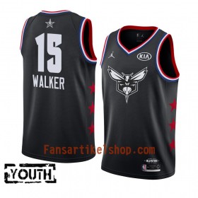 Charlotte Hornets Trikot Kemba Walker 15 2019 All-Star Jordan Brand Schwarz Swingman - Kinder